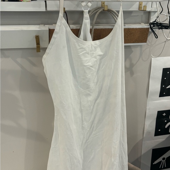 Bundle of 2!! Outdoor Voices exercise dress in white and AE halter top - Picture 8 of 12